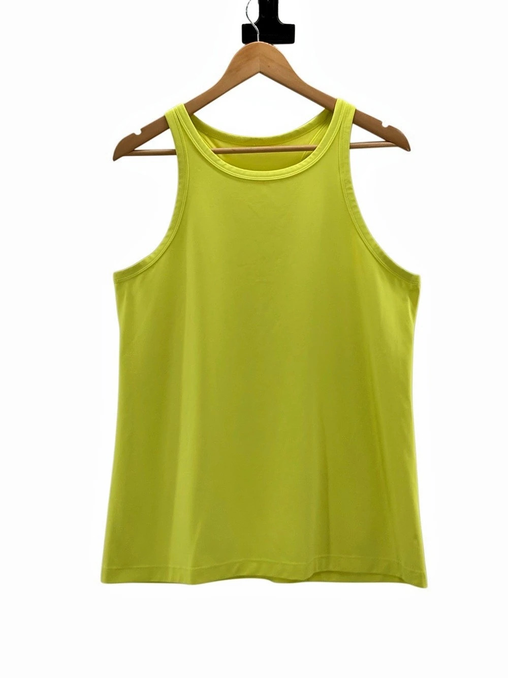 Lululemon Neon Yellow Racerback Tank Top Athletic Workout Yoga Women’s